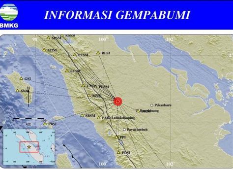 Gempa Bermagnitudo Guncang Rokan Hulu Tak Ada Kerusakan Cakaplah