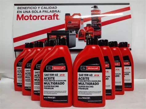 Litros De Aceite W Multigrado Motorcraft Env O Gratis