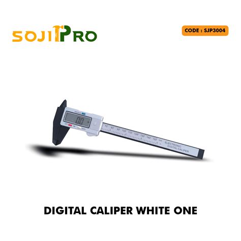 Digital Caliper White One Huinindo Multi Niagatama