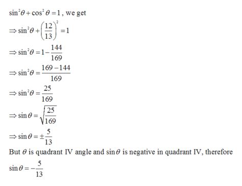 Answered 23 Suppose that cos ɵ 12 13 and that bartleby