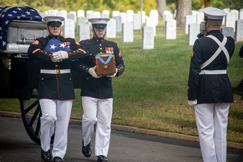 Dvids Images Earlier Today Barracks Marines Paid Their Final