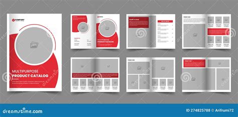 Product Catalog Template And Product Showcase Catalogue Design Template