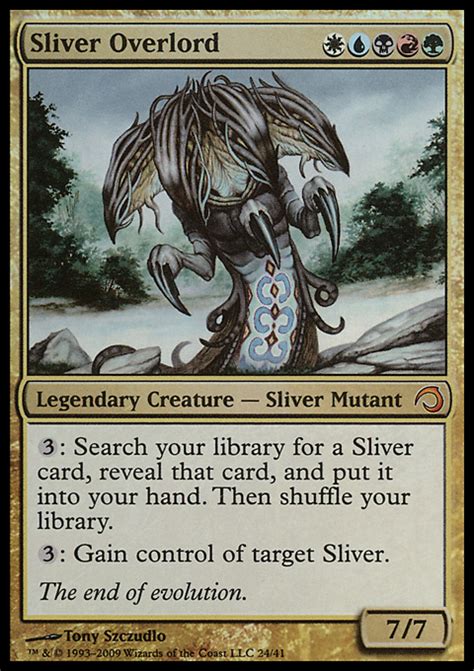 Sliver Overlord Creature Cards Mtg Salvation