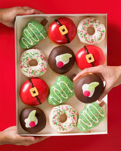 Krispy Kreme S Christmas Themed Donuts Are Back Just In Time For The Holidays