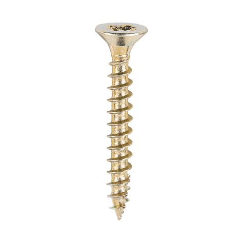 Timco Classic Multi Purpose Screws Yellow X Online Fixings