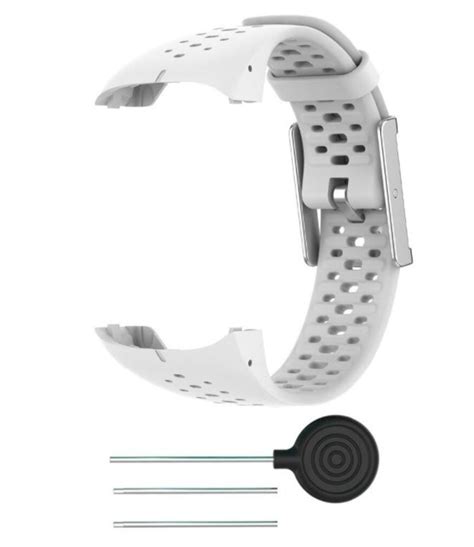 Polar M M Silikonarmband Wei Smartwatcharmbaender De