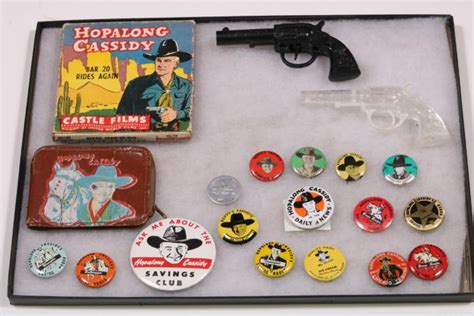 Sold Price Lot Of Hopalong Cassidy Memorabilia Including Hopalong Cassidy Wallet Hopalong