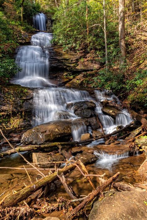 Desoto Falls In Mentone Alabama Stock Image Image Of Cool Tree