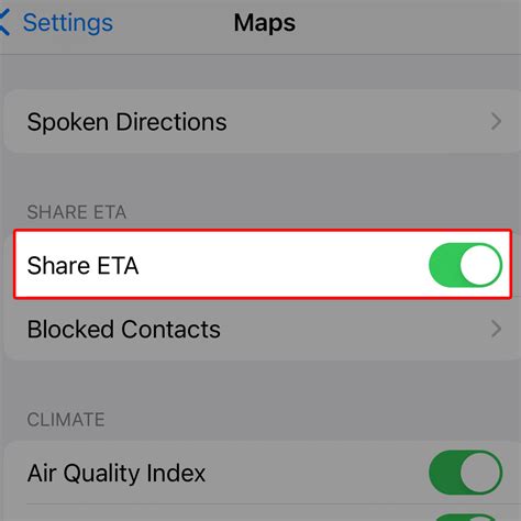 How To Set Maps To Share ETA On IPhone 14 IKream