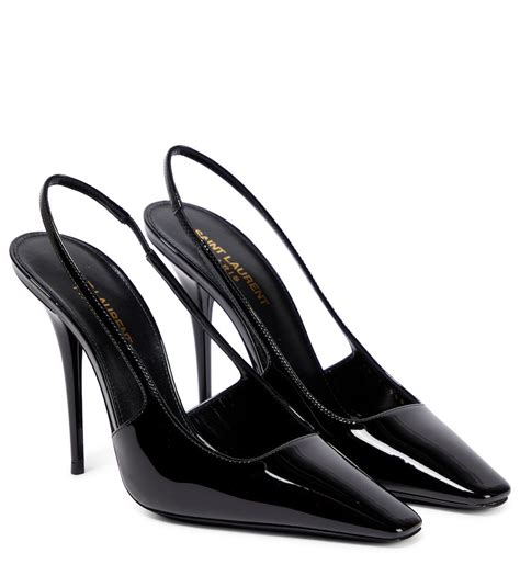 Blade Patent Leather Slingback Pumps Dr Shoes Hype Shoes Pump Shoes