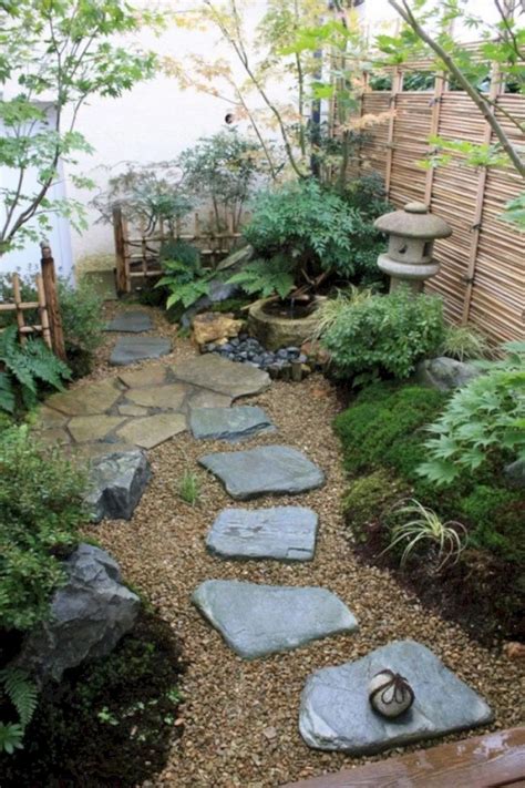 I Love The Stepping Stones In The Pea Gravel Japanese Garden Landscape