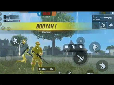 Free Fire Mode Class Squad Pakai Senjata Ini Auto Booyah 3 Vs 4