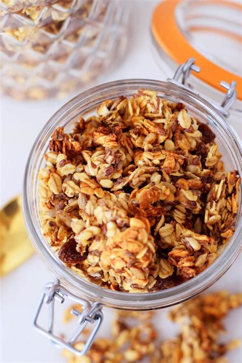 Bananen Erdnussbutter Granola Lotust Rtchen