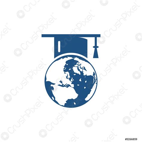 World Education Logo Design Modern Education Logo Design Inspiration