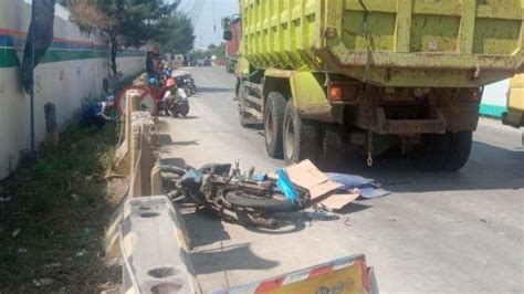 Detik Detik Zaedun Tewas Terlindas Dump Truk Di Dekat Proyek Jalan Tol