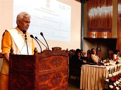 Jammu And Kashmir Lt Governor Manoj Sinha Addresses National Seminar