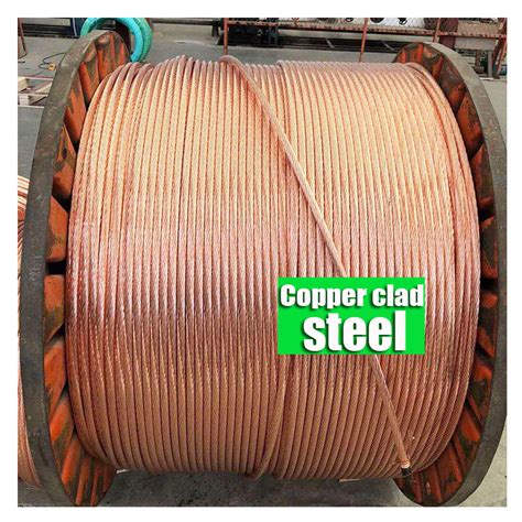 China High Strength Stranded Copper Clad Steel Earthing Wire