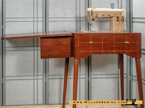 Sewing Machine Cabinet For Flat Bed Long Machines By Singer Millard Sewing Center