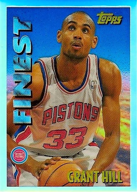 Topps Mystery Finest Refractors M Grant Hill