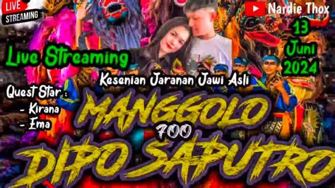 LIVE MALAM INI JARANAN MANGGOLO DIPO SAPUTRO DI DESA TUGU MLARAK