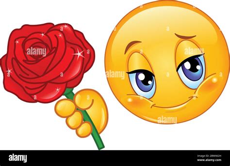 Emoji Rosa Roja Im Genes Vectoriales De Stock Alamy