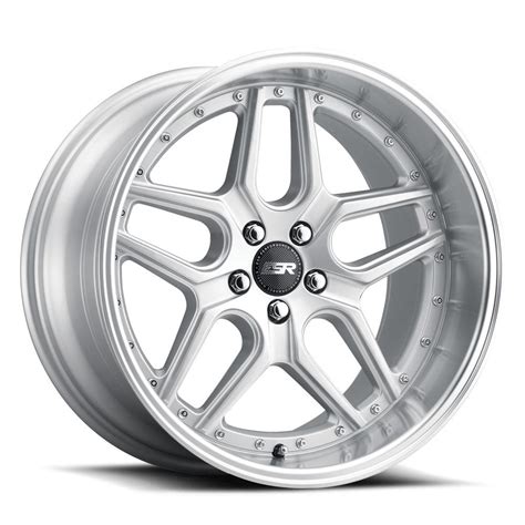 ESR CS15 HYPER SILVER WHEELS AND RIMS PACKAGES At Rideonrims