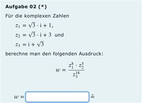 Komplexe Zahlen Potenzieren Und Dann Dividieren Aber Wie Computer