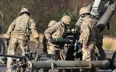 British Troops Joined By Nato Forces In Intensive Training Daily Mail