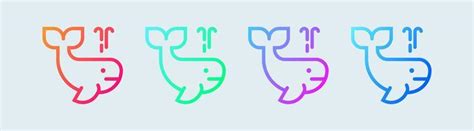 Blue Whale Outline Vector Art, Icons, and Graphics for Free Download