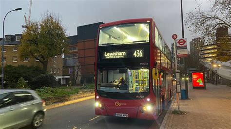 Go Ahead London Central E99 Lx08ecc On Route 436 To New 53 Off