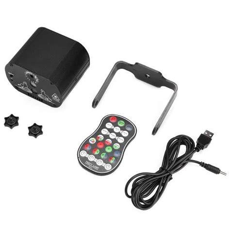 Dilwe Lumière de scène DJ Disco Effect RGB LED Party Stage Light avec