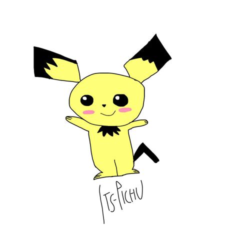 Pichu fanart by chikamotokenji on DeviantArt