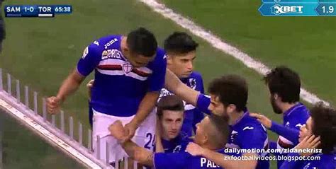 1 0 Luis Muriel Sampdoria V Torino 03 02 2016 HD Video Dailymotion