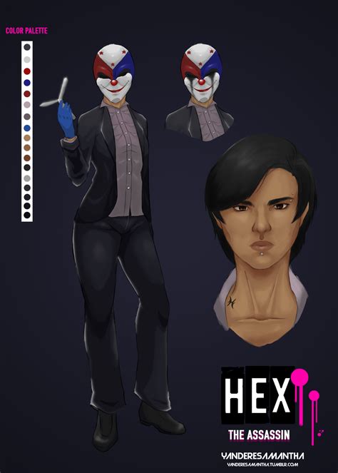 Yanderesamantha Payday 2 Heister Concept Hex Jade Harley Is