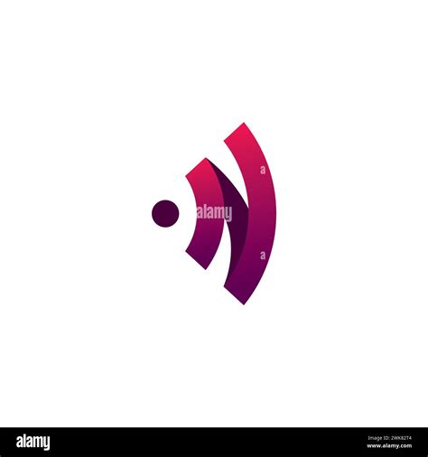 N Signal Logo Wifi Logo Stock Vector Image Art Alamy