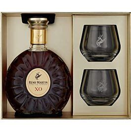 Remy Martin XO Cognac Gift Set with glasses 40% 1,0l - Buy your spirits ...