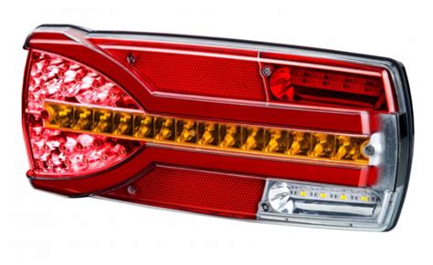 Led Neon R Ckleuchte Links Lkw Dynamischem Blinker Anhaenger Beleuchtung