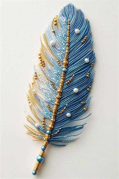 Pin By Liane Majdan On Schmuckideen In 2024 Feather Jewelry Beaded