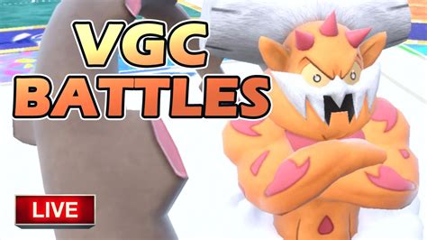 LIVE VGC Battles Regulation F On Ranked Ladder YouTube