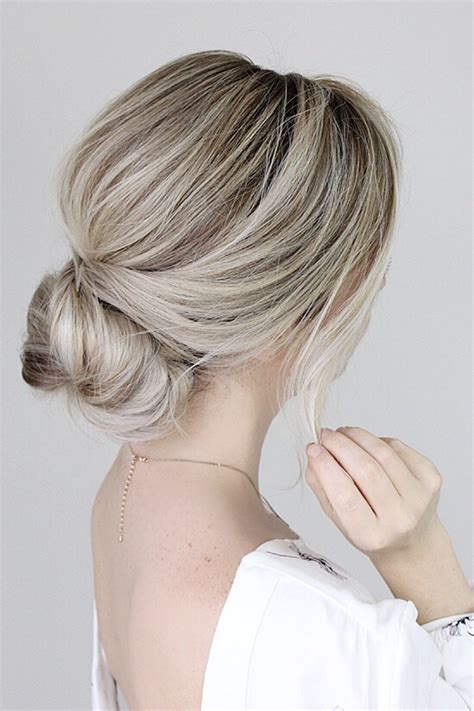 Simple Bun Hair Tutorial Alex Gaboury