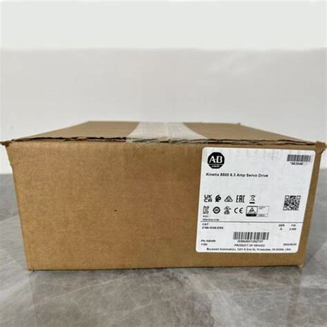 2198 H008 ERS Allen Bradley Free Shipping New Sealed Kinetix 5500 Servo