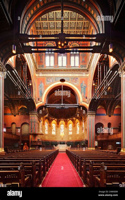 Boston trinity church interior hi-res stock photography and images - Alamy