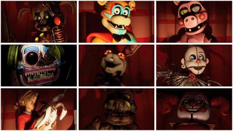 Fnaf Help Wanted Secret Animatronics Gallery Youtube