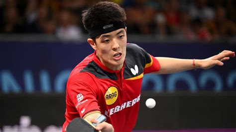 Europameister Dang Qiu Gewinnt Erstes Spiel Bei Tischtennis Wm Kicker