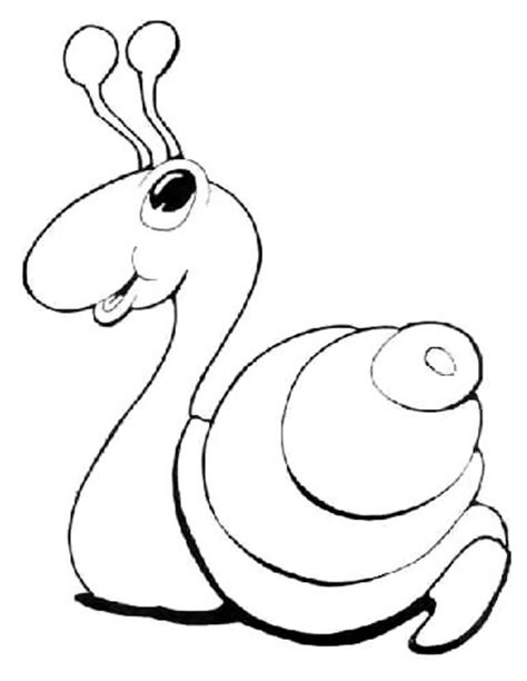 Dessins De Coloriage Escargot Imprimer Sur Laguerche Page