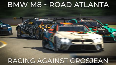 IRacing BMW M8 GTE Road Atlanta BMW 12 0 Fixed Against Romain