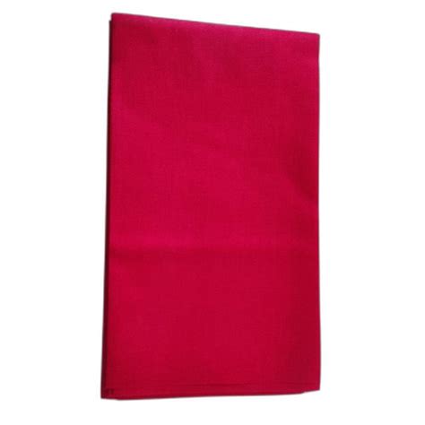 Plain Red Cotton Fabric At Rs 80meter In Indore Id 26387379597