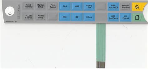 Ge Usa Keyboard For Ge Model B B B Patient Monitor Oem New Not