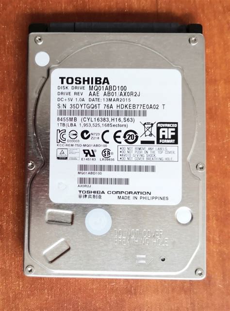 Dysk Toshiba Tb Mq Abd Oficjalne Archiwum Allegro