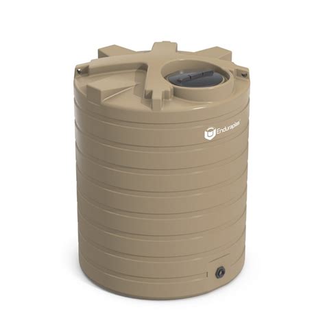 Enduraplas Ribbed Vertical Water Storage Tank 870 Gallon